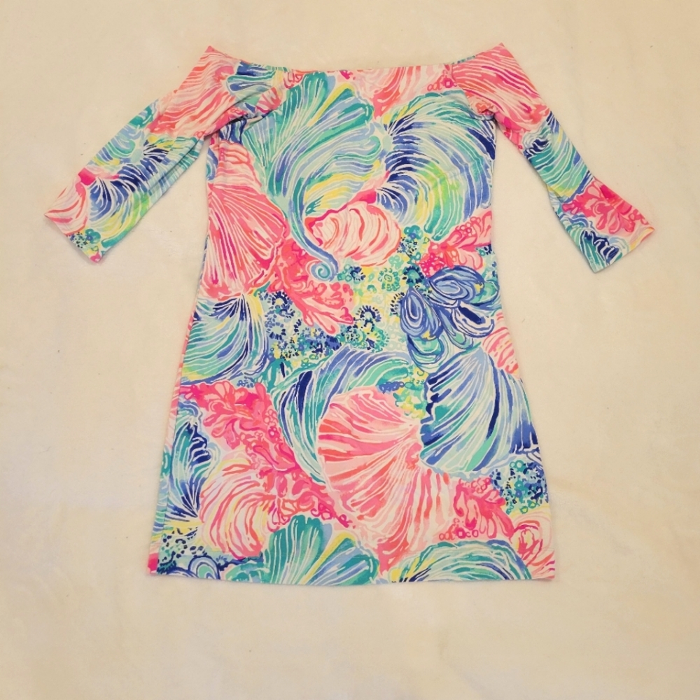 Lilly Pulitzer Laurana Off the Shoulder Dress